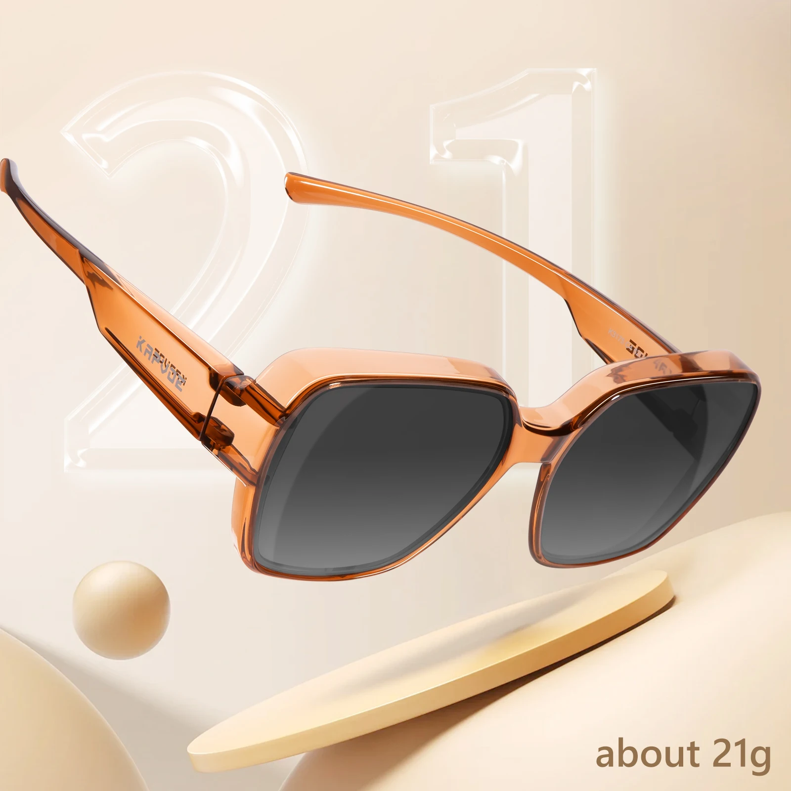 Kapvoe Übergroße Quadratische – Sunglasses Oversized Square Bewertung und Preis