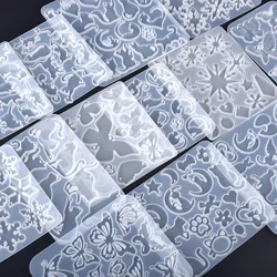 New Epoxy Resin Silicone Mold DIY Earring Pendants Charms Mould Epoxy Resin Jewelry Making Silicone Mold Handmade Crafts Decor