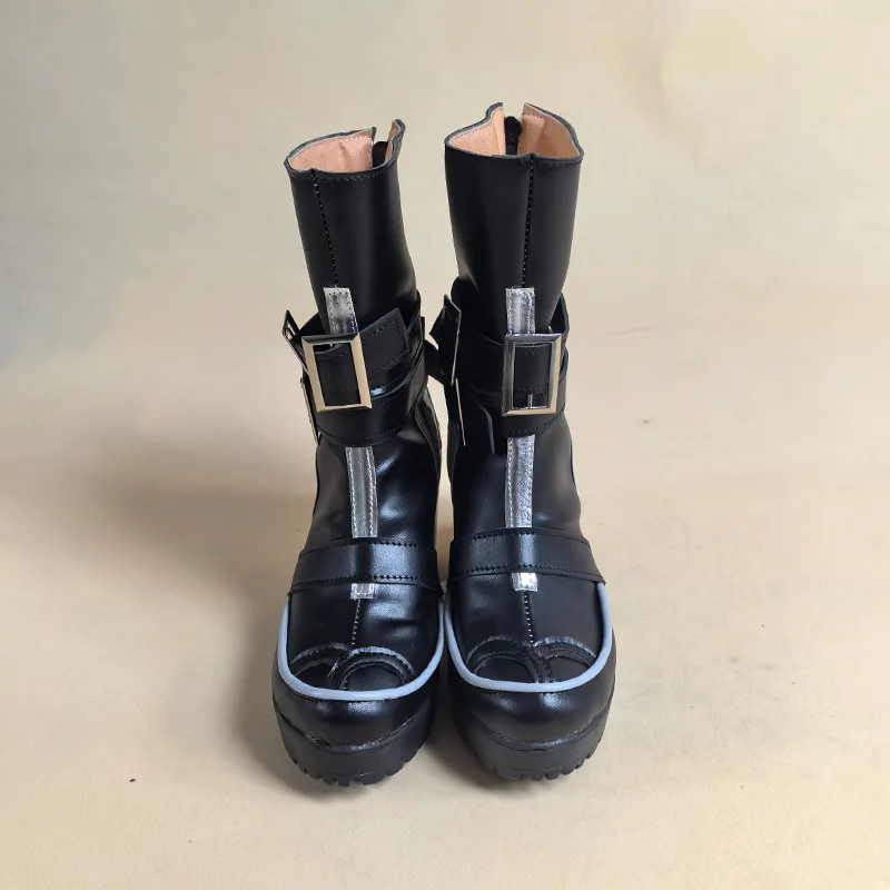 

Yu Cosplay Store Wanshi Cosplay Boots PU Custom Shoes Role Playing Boots Halloween Carnival Prop Party