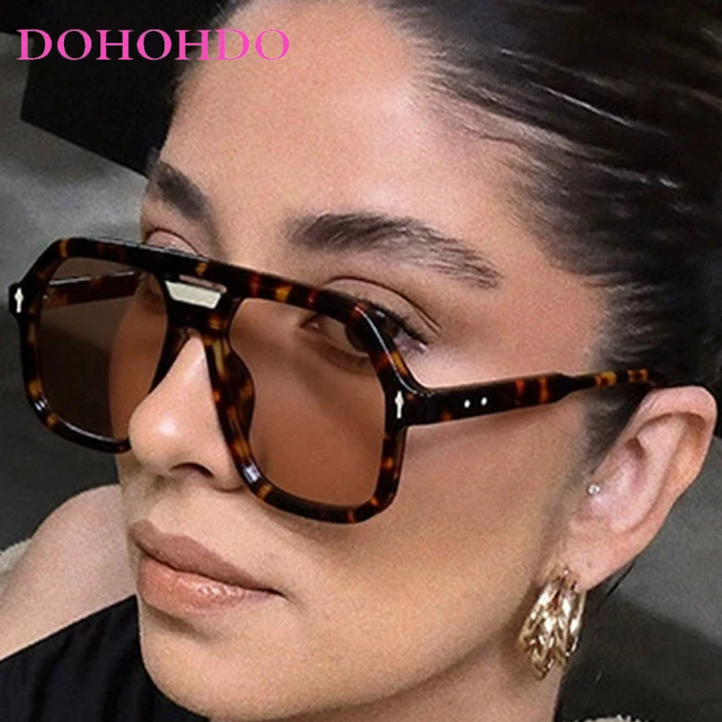 

Fashion Designer Pilot Rivets Sunglasses Women Retro Luxury Brand Men Sunglass Outdoor Travel Eyewear Female UV400 Lentes De Sol