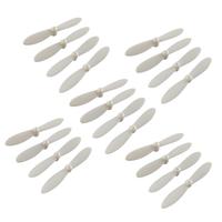 20pcs Propeller Airscrew Propellers for Cheerson CX 10 CX-10 Mini Drone Accessory White