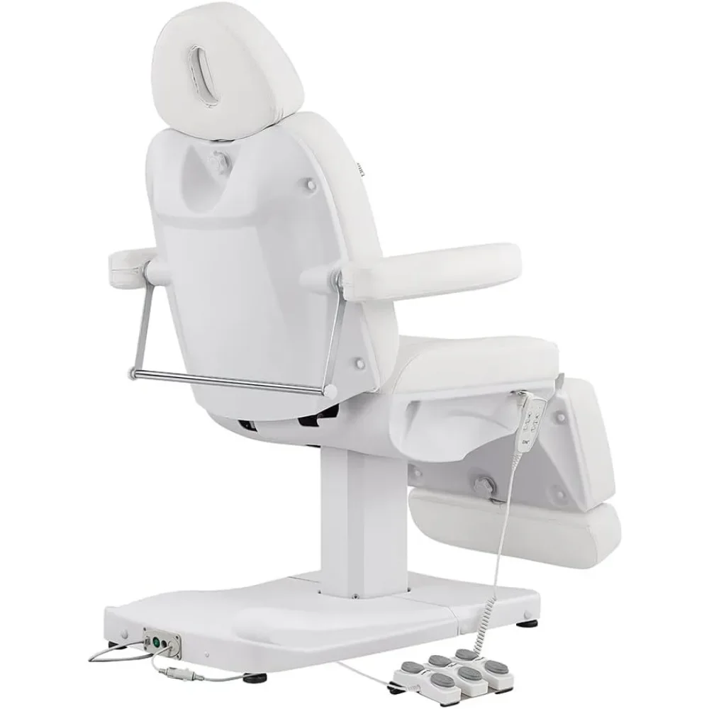 Full Electrical Medical Aesthetic Chair Facial Beauty Bed Podiatry Doctors Office Chair with 3 Motors INK Massage Spa Bed MQAM
