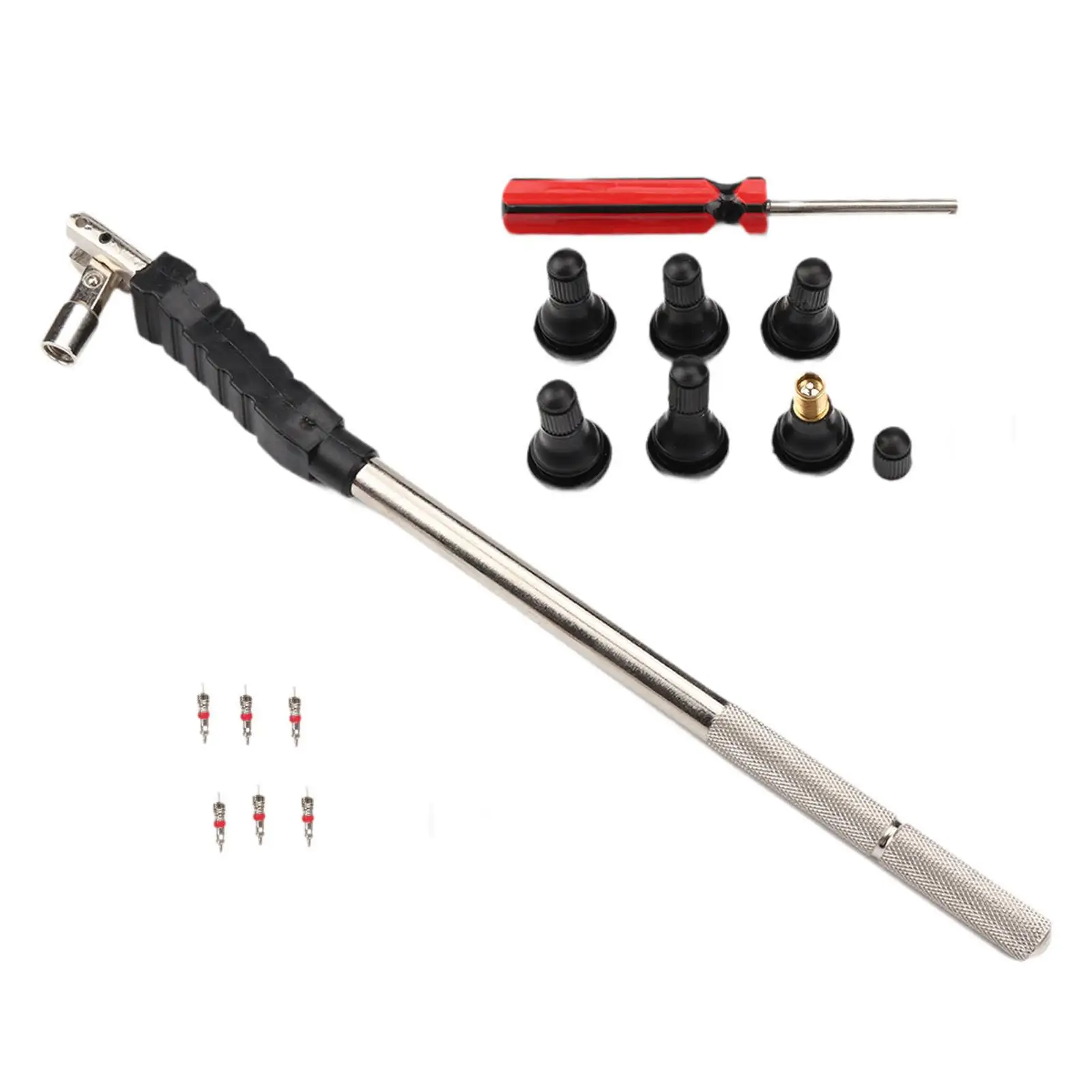 مزيل جذع صمام الإطارات ، أداة التثبيت مع نوى الصمامات ، المفاجئة للسيارة ، السيارة ، السيارات ، TR412