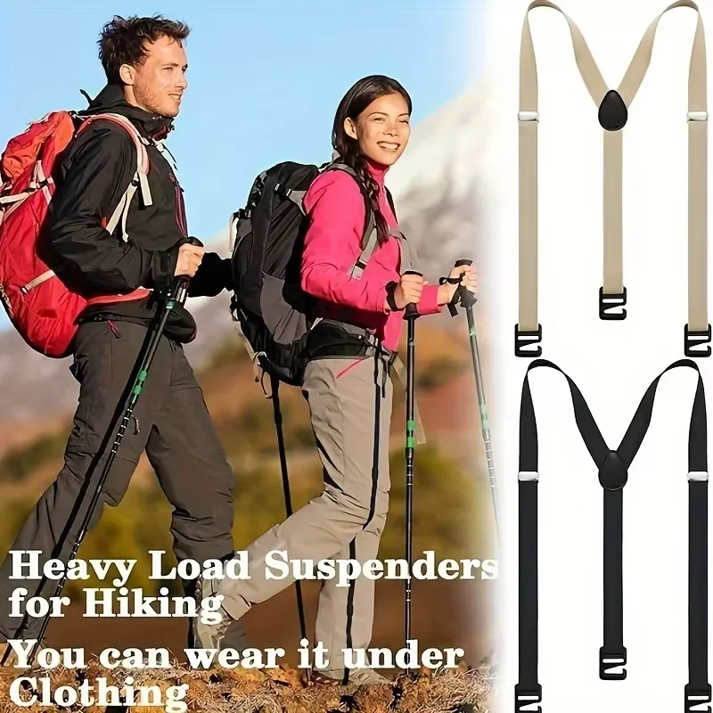 2.5cm Width Men's Suspenders New Creative 3 Hooks Suspenders Man Pants Casual Mens Trouser Suspenders Fashion Adjustable Brace