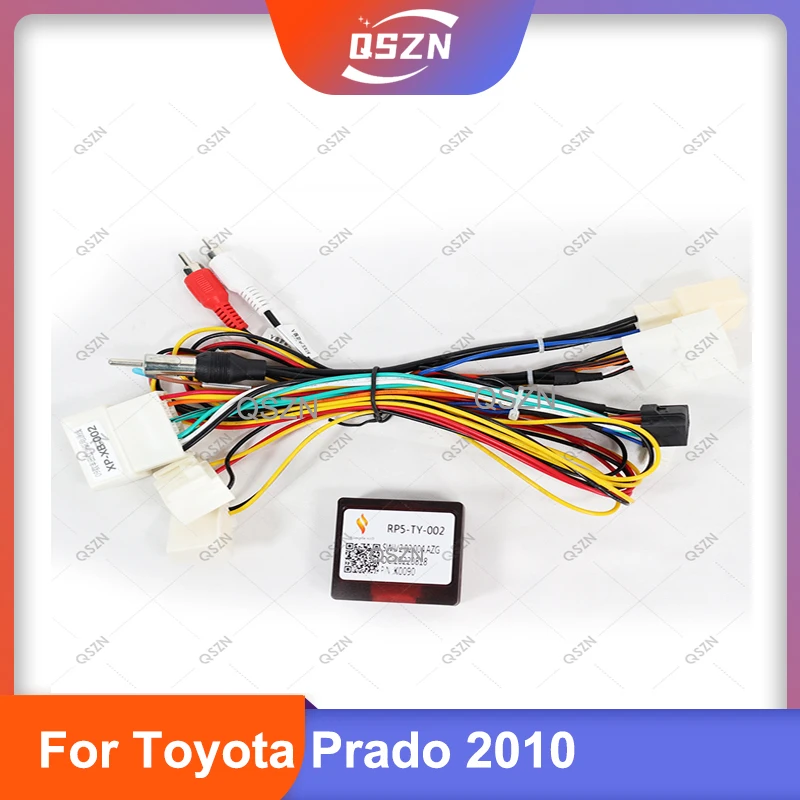 

Car Radio Canbus Box Decoder TY-SS-01 For Toyota Prado 2010 Wiring Harness Power Cable 16 PIN ISO Adapter