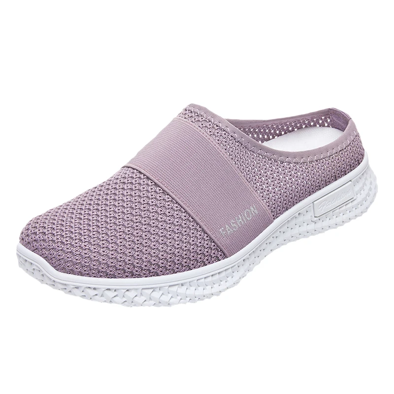 2024 Tennis Shoes Women Designer Flats Sneakers Breathable Slip-on Ladies Light Sport Shoes Fashion Female Walking Footwear