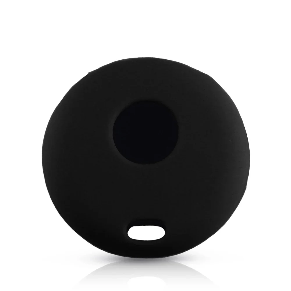 KEYYOU Remote Silicone Key Case For Mercedes Benz Smart Fortwo Cabrio City Cross 1 Button Rubber Car Key Case Holder Cover