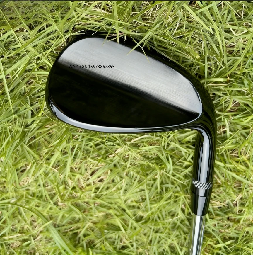 

Right Handed Wedge Golf Clubs Set 50/52/54/56/58/60 Degrees Head Black Casting Steel Wedges