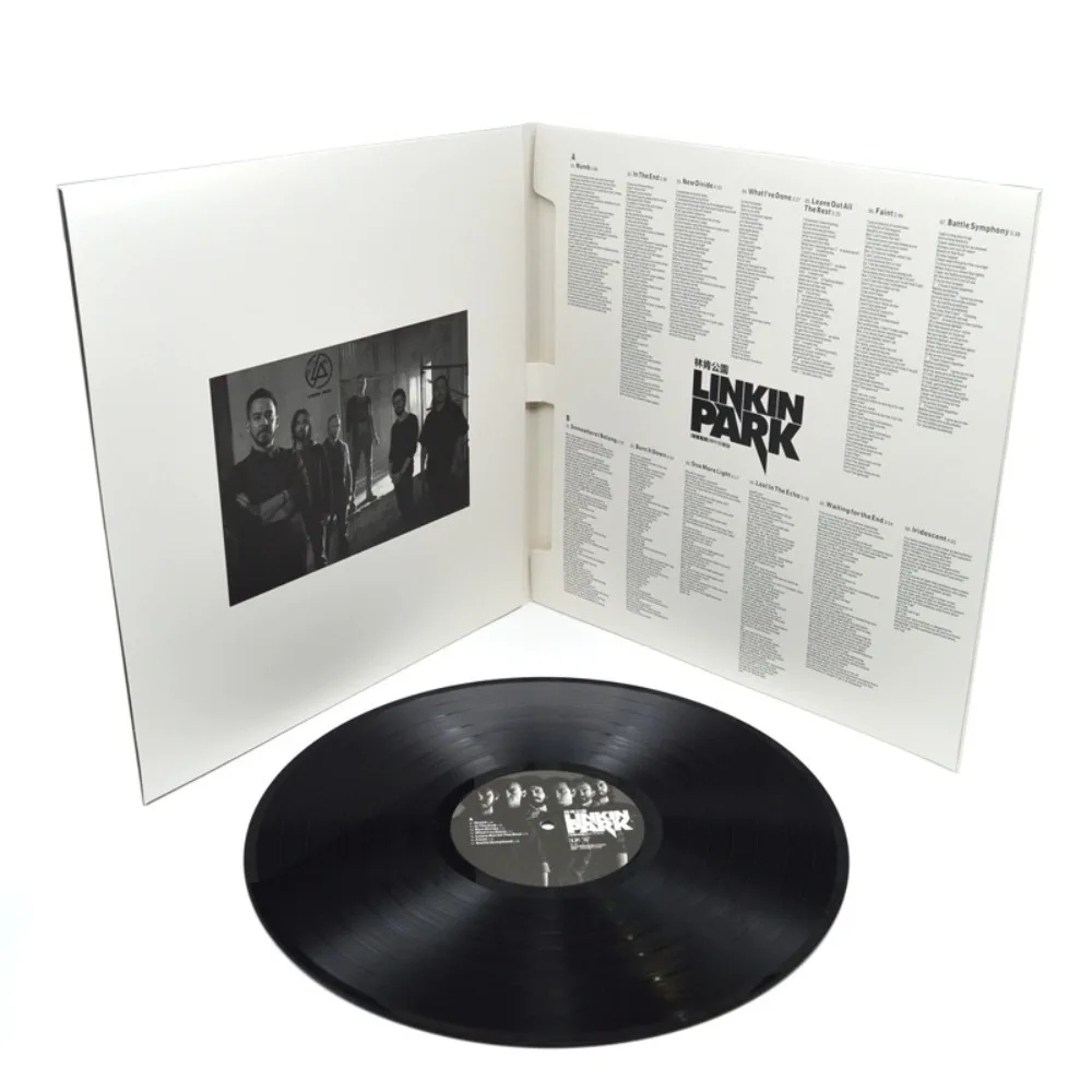 سجل فينيل Linkin Park Temple of Glory LP - قرص روك مقاس 12 بوصة لعشاق جراموفونات الصخور العتيقة