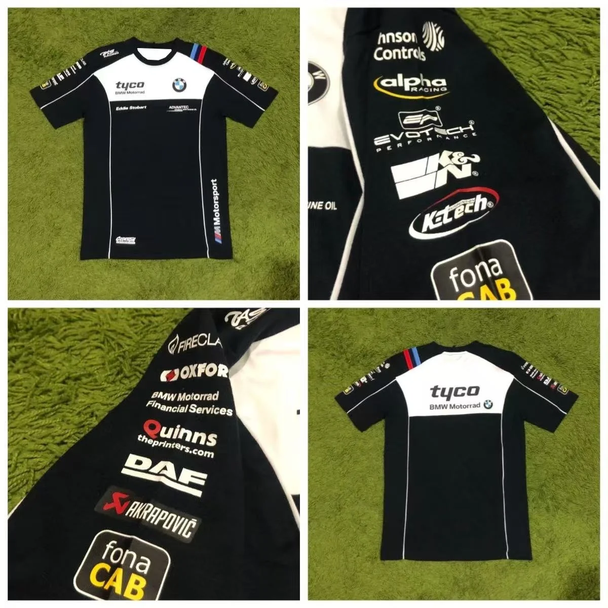 

Лето 2022, мужская быстросохнущая футболка BMW Tyco для мотоцикла, велосипедный костюм, гоночный костюм с коротким рукавом, повседневный