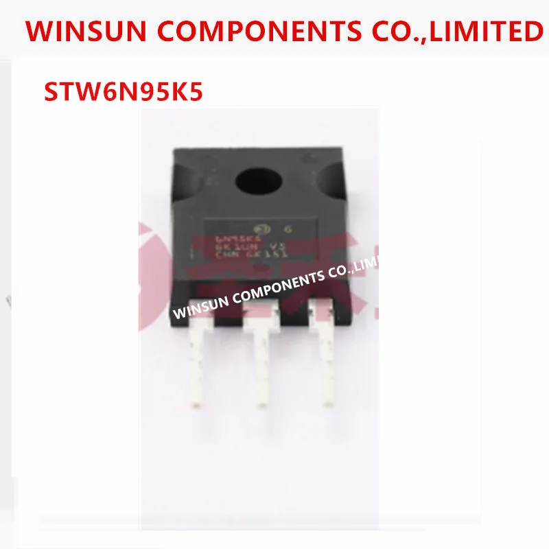 (5piece)100% new imported original   STW6N95K5  TO-247-3