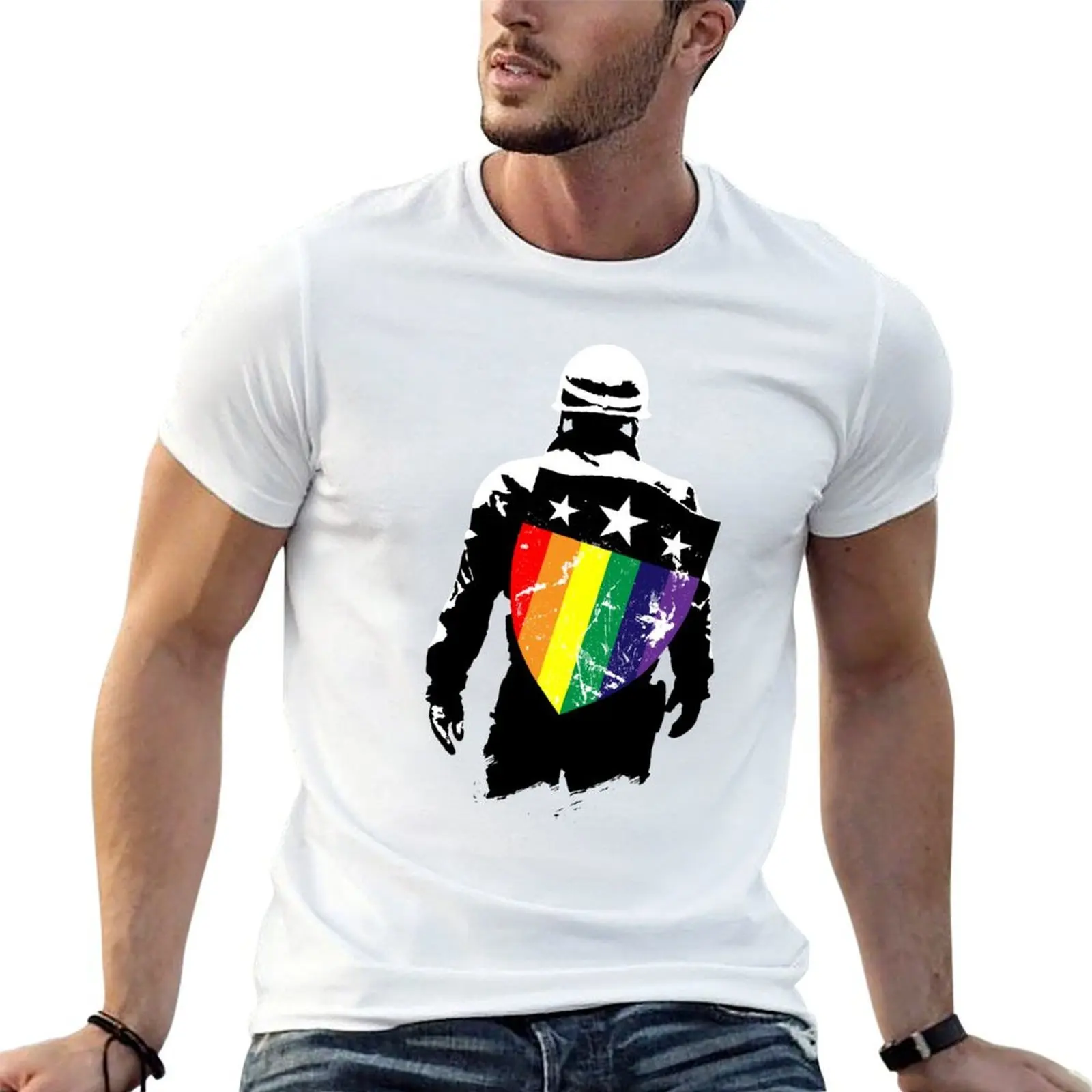 Color Guard T-Shirt tops summer shirt clothes for men
