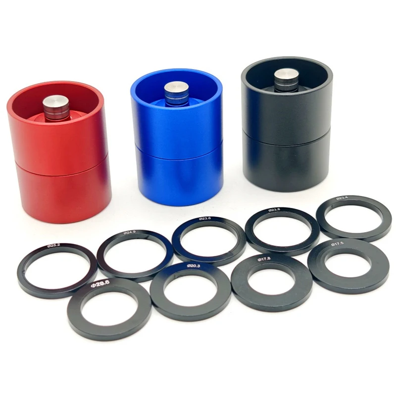 

1Set RC Car Wheel Hub Puncher Hole Drilling Tool 9PCS Steel Rims with Multiple Diameters Optional Hand Drill for Tamiya Mini 4WD