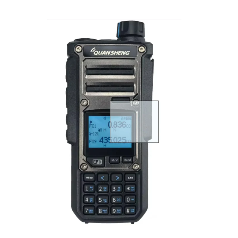 3 шт. мягкие защитные пленки из ПЭТ для раций Quansheng UV-K6, UV-K5 (8), UV-K1, TK11(5) – аксессуары для раций