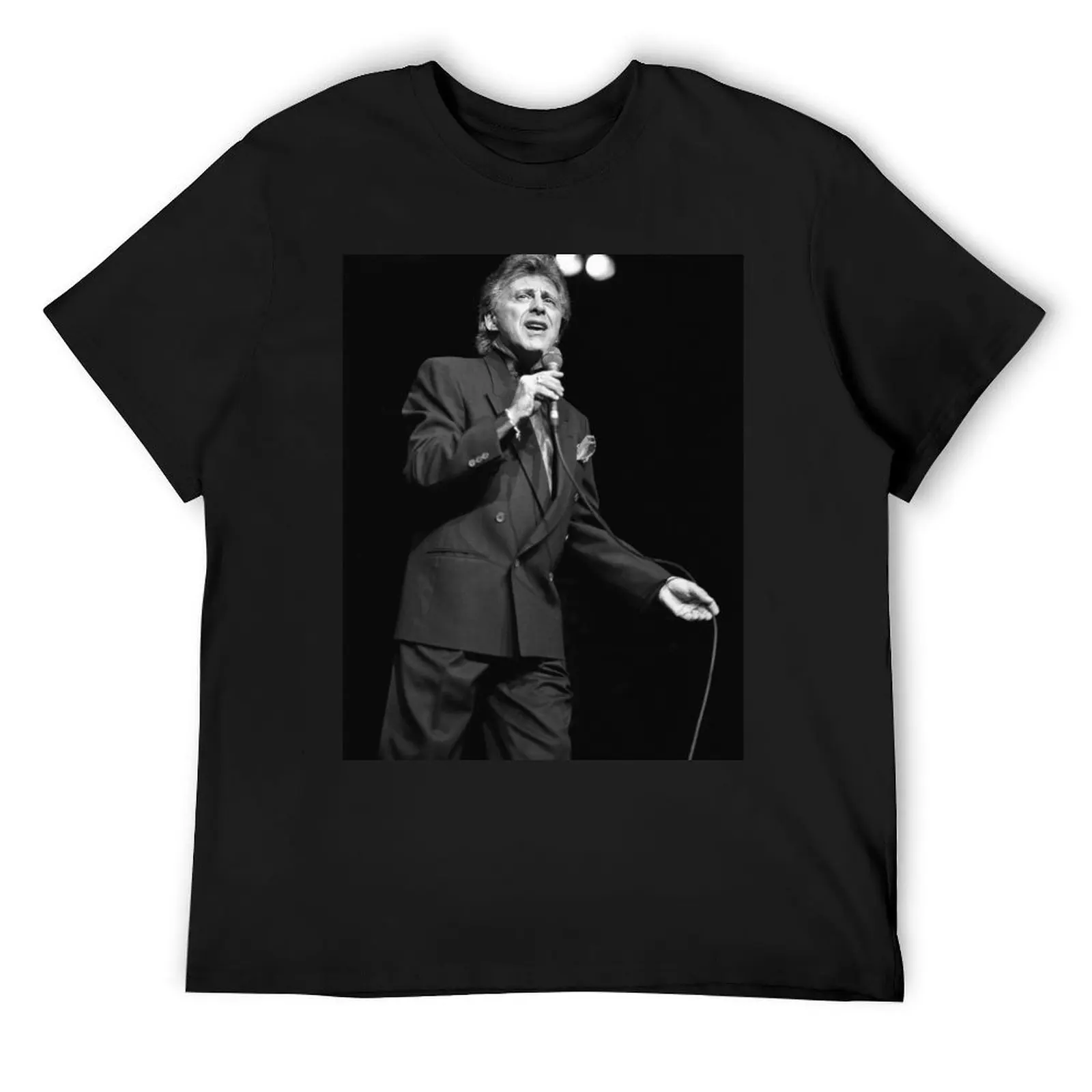 

Frankie Valli BW Photograph T-Shirt