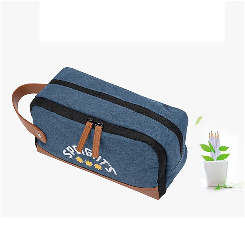 Travel Toiletry Bag Leather Canvas Makeup Bag Dopp Kit Shaving Kit Storage Holder Shaving Bag Strorage Travel Accessories