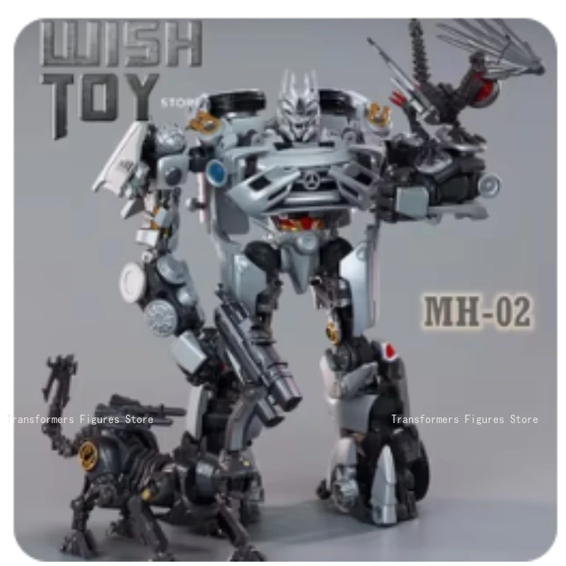 MHZ Trasformazione MH-02 MH02 Acousticwave Soundwave Serie di film con laser Bird And Dog MP Scale Action Figure Collection Giocattoli