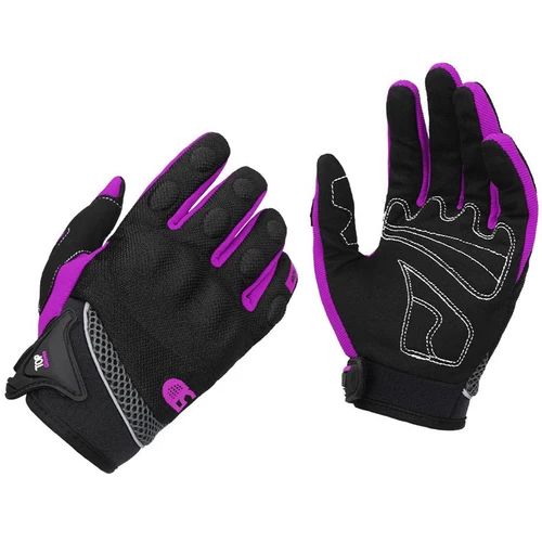 Guantes de motocicleta para hombre y mujer, guantes de malla transpirable para Motocross, guantes de carreras para Moto, guantes para montar en Moto con pantalla táctil