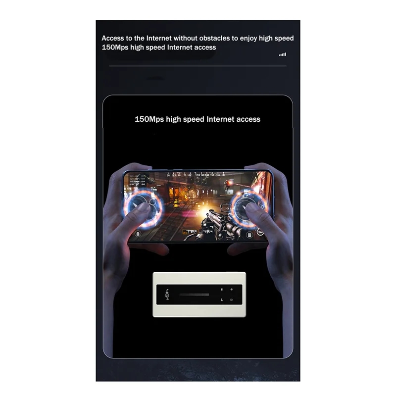 A45F-4G LTE راوتر لاسلكي 150Mbps نقطة اتصال لاسلكية محمولة RJ45 شبكة ميناء راوتر مع فتحة للبطاقات SIM محول واي فاي #3