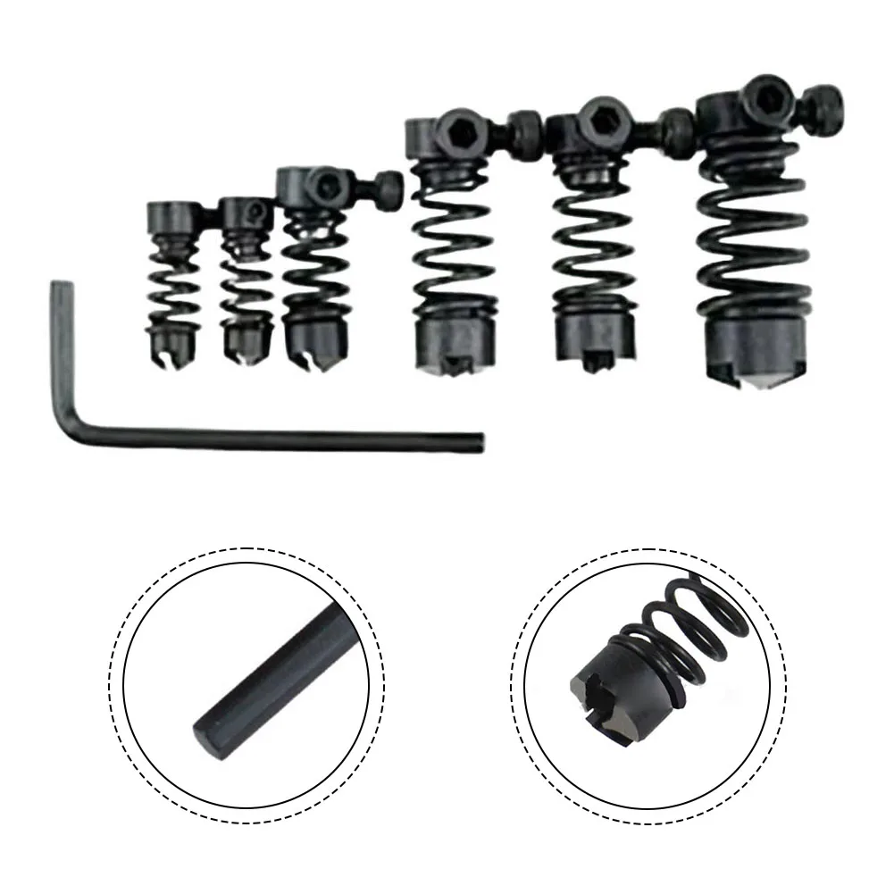 1set Fase Entgraten Spitze M2-M6 Maschine End Tap Grat-freies Tap Anfasen Für Holzbearbeitung Metallbearbeitung Entgraten Werkzeuge teile