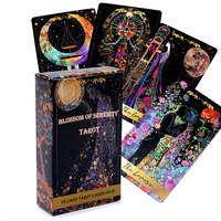 Blossom of Serenity Tarot Deck Tarot Card Deck 78 Card Tarot Cards Custom Tarot Deck