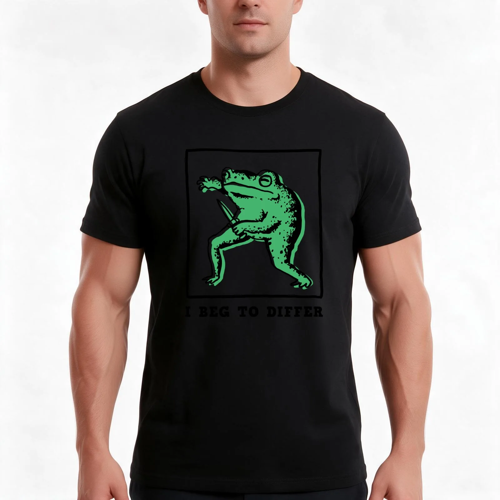 I beg to differ T-Shirt Summer Casual Cotton Tee Oversized Streetwear Tops Vintage Graphic Print Loose Fit Short Sleeve