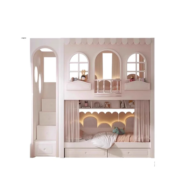 

All solid wood staggered, double-layer dislocation, on and off the bed