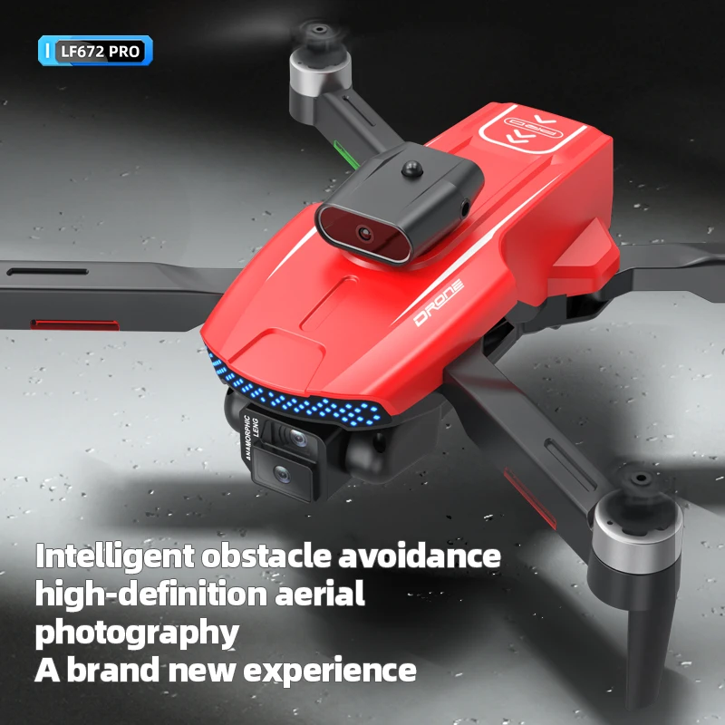 ใหม่LF672 Drone 4K HD Professional Drone Dualกล้องWIFIเครื่องบินหน้าจอรีโมทคอนโทรลQuadcopteหลีกเลี่ยงอุปสรรคDrone