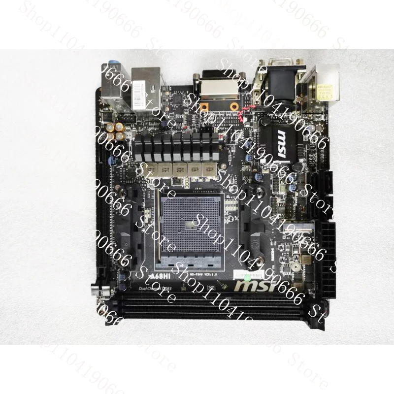 

For MSI A68HI motherboard A68 FM2 2*DDR3 32G DVI HDMI VGA M-ITX Tested okXYG XYG