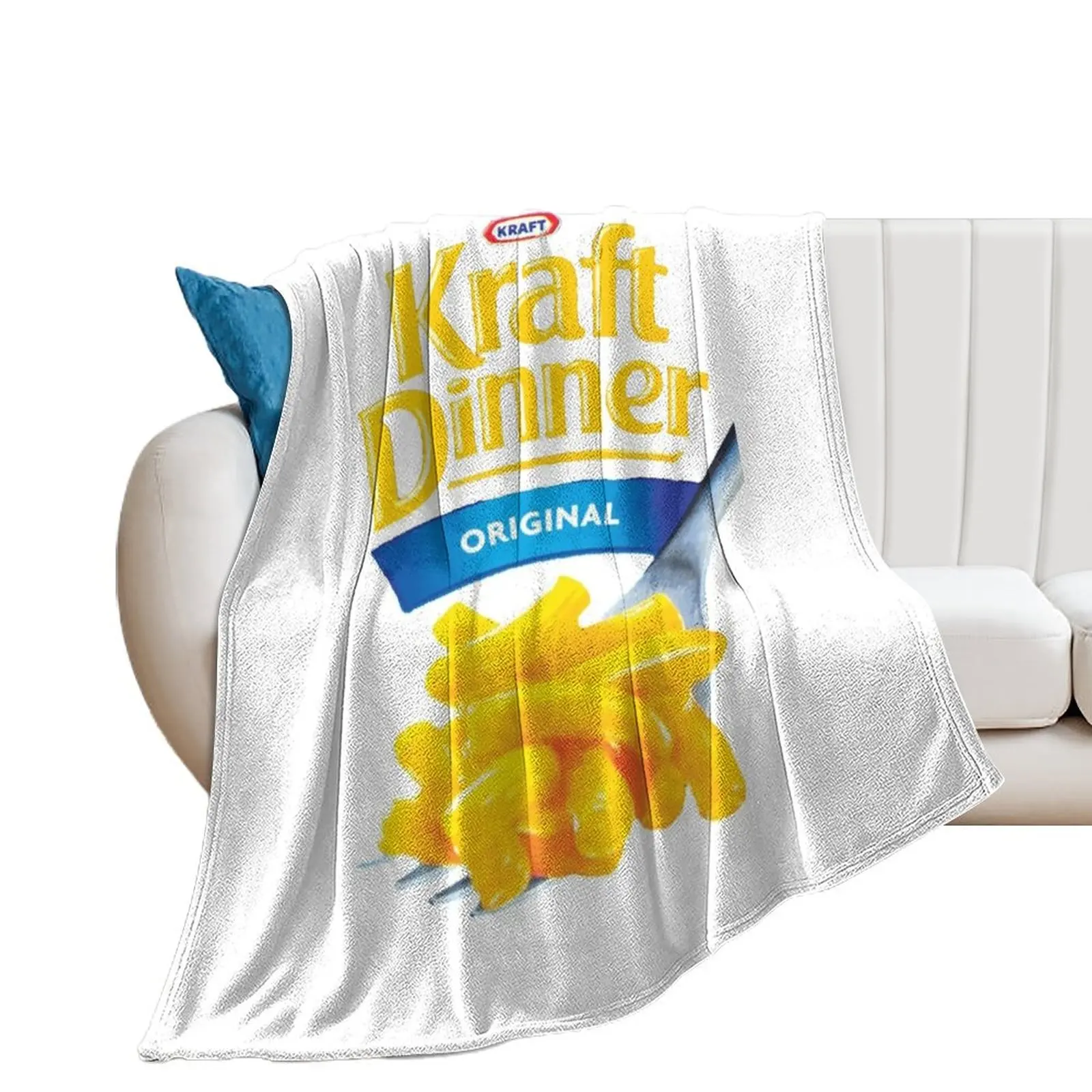 

Kraft Dinner Throw Blanket Decorative Throw halloween Vintage Blankets For Bed Blankets