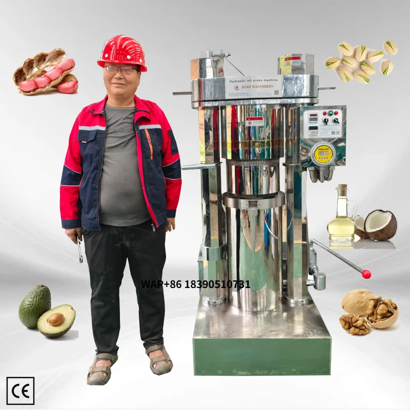 Industrial Hydraulic Oil Press Machine for Large Scale Cold and Hot Pressing of Various Oilseeds with High Efficiency