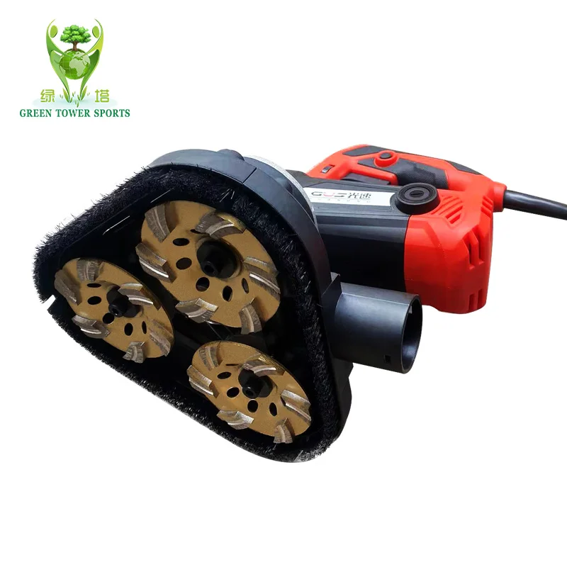 High Power Grinding Machine With Grinding Multi-function Hand-held Three-head Angle Grinder
