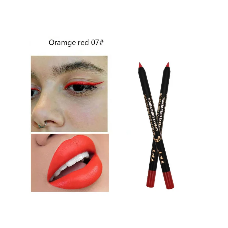 Long Lasting Eyeliner Pencil Colourful Pigment Waterproof Blue Black White Color Gel Eye Liner Pen Makeup Eye Beauty Cosmetics