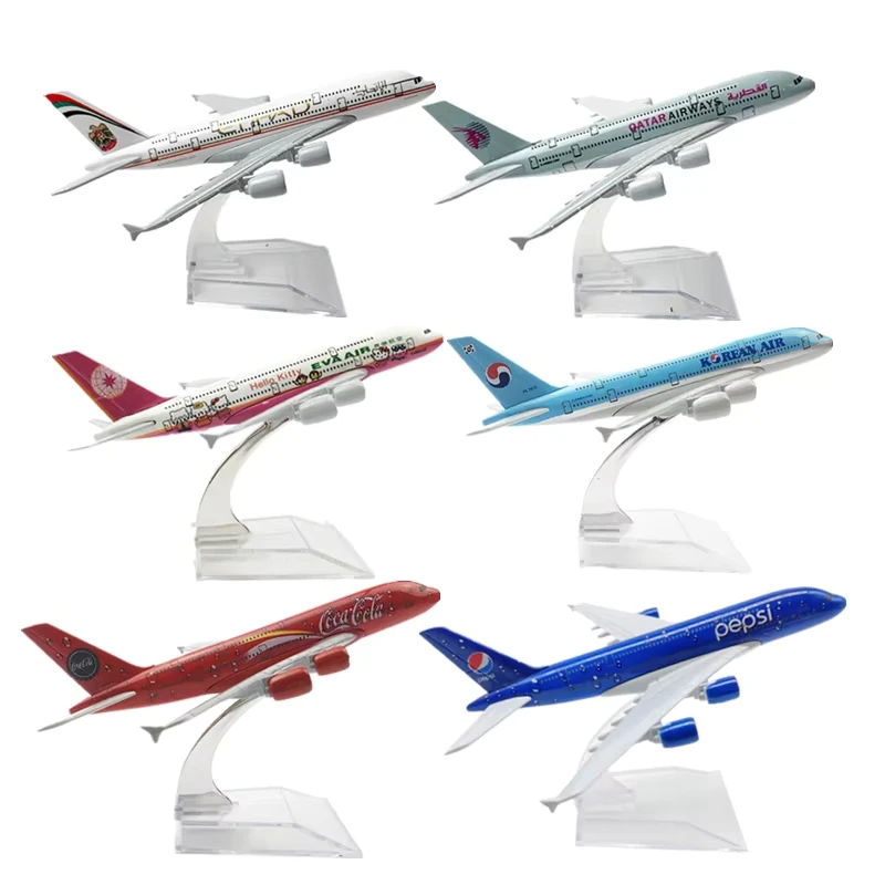 

16 см Airbus A380 Airlines Airways самолет металлическая модель самолета игрушки самолет подарок Коллекционный дисплей