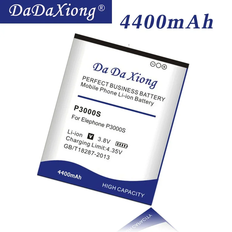 DaDaXiong High Capacity 4400mAh S For S Elephone P3000 Phone Battery