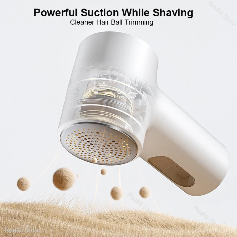 2025 جديد XIAOMI Mijia مزيل الوبر 2 ، المحمولة USB تهمة الكهربائية بيليه آلة الشعر الكرة المتقلب ترقية 6-شفرة القاطع رئيس