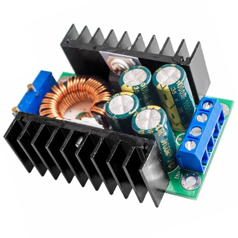 WORTHOWN-8X 300W XL4016 DC-DC Max 9A Step Down Buck Converter 5-40V To 1.2-35V Adjustable Power Supply Module LED Driver
