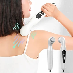 Ultrasound Physiotherapy Massage Device Arthritis Intensity for Muscle Joints Pain Relief No-Drug Pain Relief Stimulator Massage