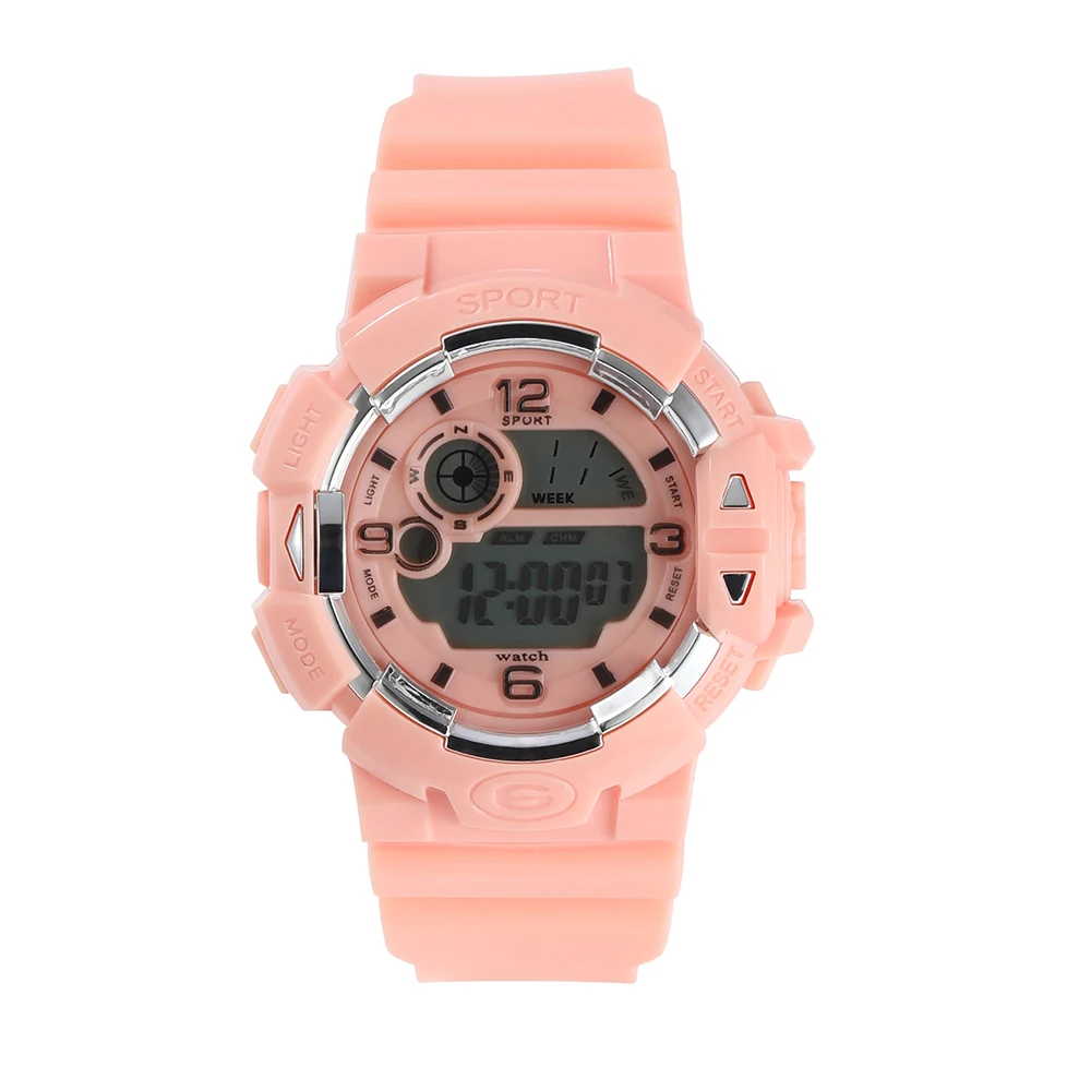 Electronic Watch Middle School Couple Men Women Sports Alarm Clock Glow-in-the-dark Watch