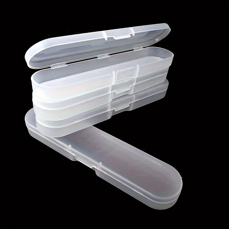 Plastic Chopsticks Storage Box, Portable Box, Empty Box, Suitable for Storing Acne Needles Brushes Pens Tweezers Cutters