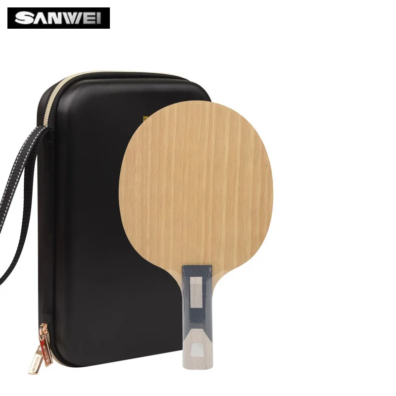 

SANWEI Inner Super 75 PBO-Carbon Table Tennis Blade Fast Attack Offensive+ Zylon Carbon Fiber ZLC Ping Pong Racket Paddle