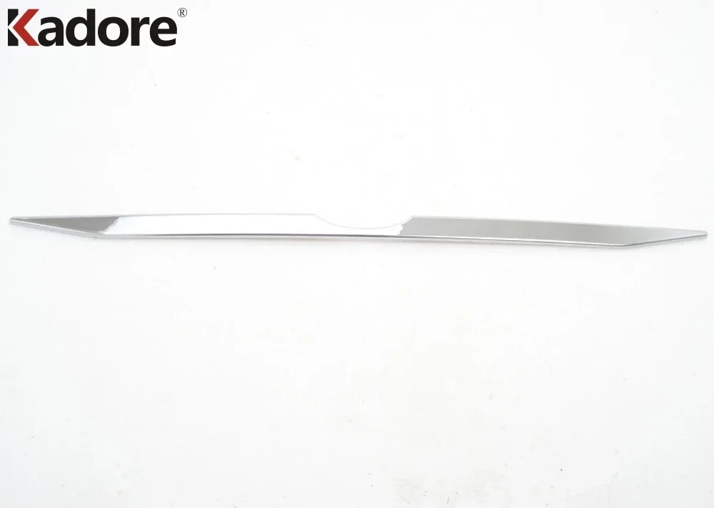 Rear Trunk Lid Cover Trim For Mazda 3 Axela 2014 2015 2016 Chrome Car Tailgate Molding Garnish Strip Exterior Accessories