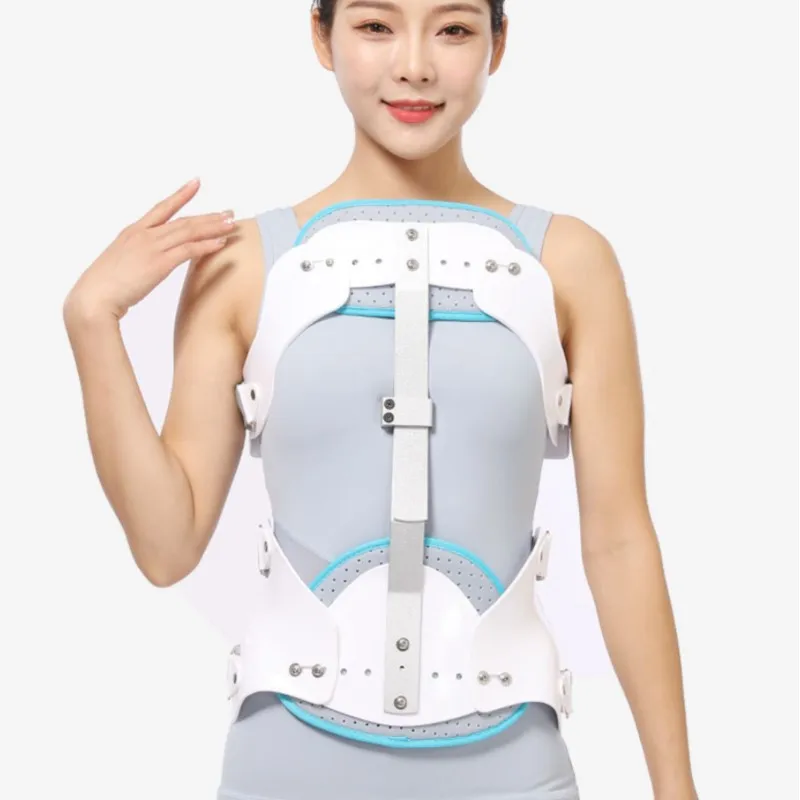 Adjustable thoracolumbar fracture fixation brace thoracolumbar bracket spine fractures orthotics lumbar support holder