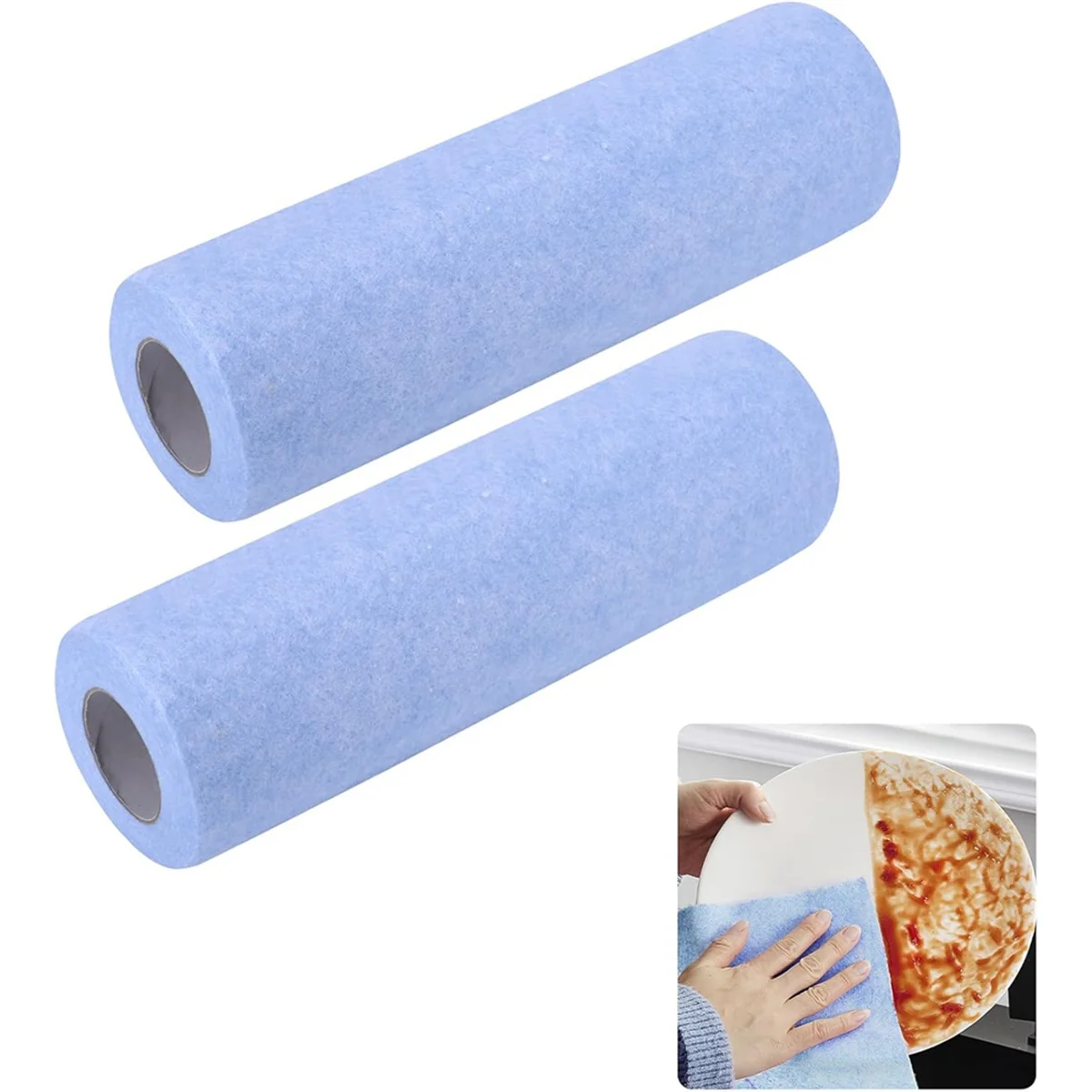 NEW Kitchen Cleaning Cloth Washable & Reusable 25 X 200 cm Lint-Free High Water and Dirt Absorption for Kitchen Bathroom