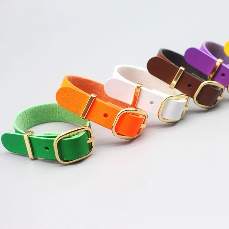 X7XC Adjustable Pu Leather Luggage Straps Bag Name Tages Loop Replacement Belts Gift