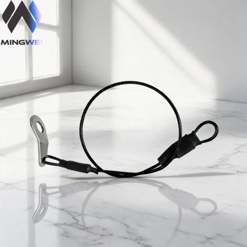 1.5mm Quick Release Pin with Anti-Loss Lanyard, 250mm Cable T-Handle Locking Pin for Speaker Rigging & Pro Audio Systems