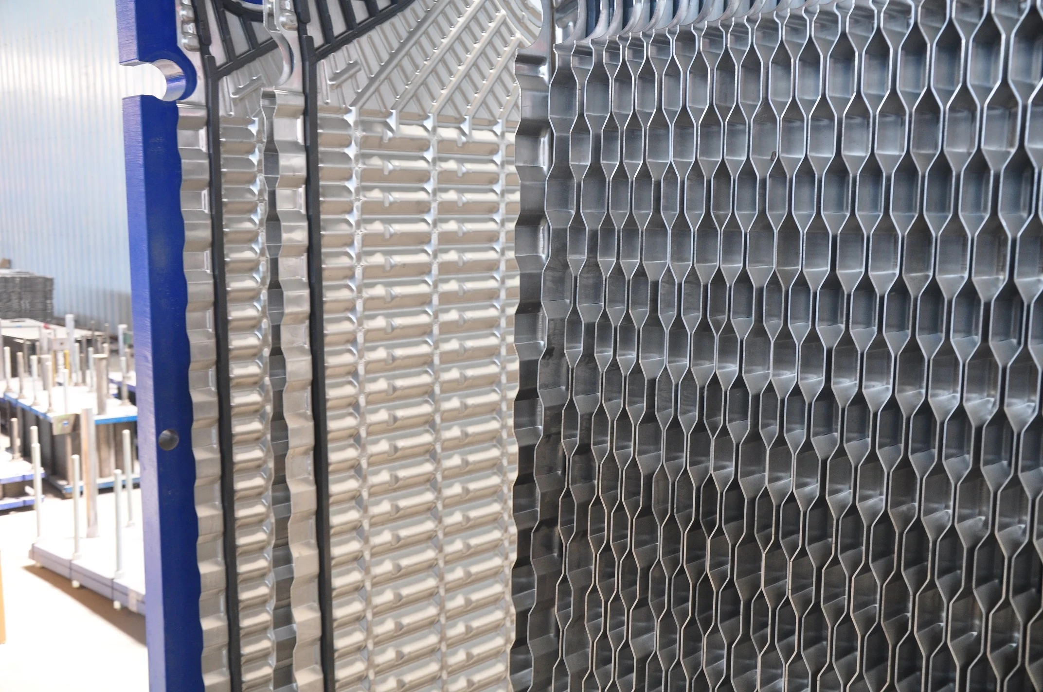 Compact Size Wide Gap Plate Heat Exchanger for Limited Space Install