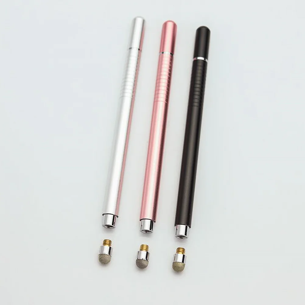 Penna stilo magnetica 1 pz Matita stilo a disco universale 2 in 1 Nessuna carica Tocco liscio Posizionamento preciso Uso a lungo termine