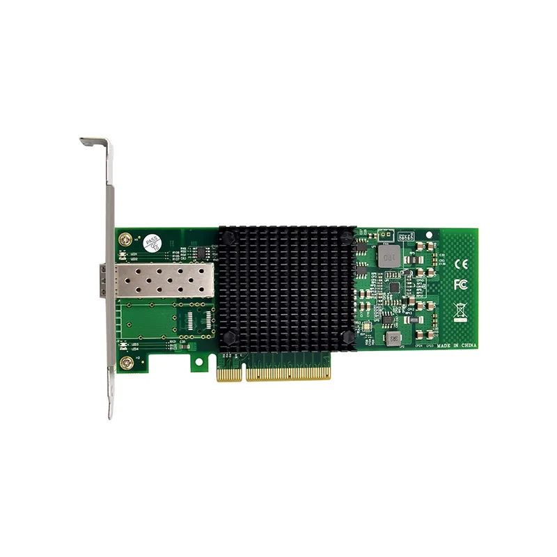 X520-DA1 1-Port 10G SFP+ PCIe x8 Server Network Card with Intel 82599 Chip, 10GbE Fiber/DAC NIC for Linux/Windows/ESXi