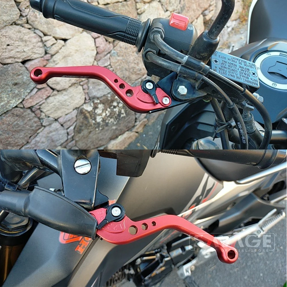 MSX 125 Short Brake Clutch Levers For HONDA Grom 125 MSX125SF 2013-2024 Motorcycle Accessories Adjustable Control Handles MSX125